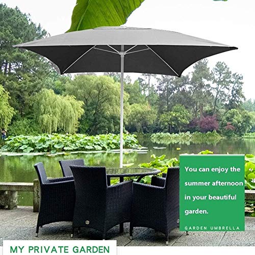 Sonnenschirme Garden Patio Tisch umbrella mit Tilt Wnd Crank, perfekt für Outdoor Yard, Beach Commercial Event Market… – Bild 2