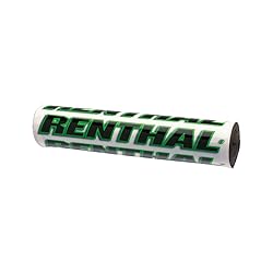 Renthal SX Mini Handlebar Pad-White/Green