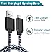 Power-7 USB Type C Cable, 2-Pack 10FT Extra Long USB C Cable Nylon Braided Fast Charger Cord Compatible with Samsung Galaxy Note 10/Note 10+/9/S8/S9/S10/S10+, LG V40/G8, Moto Z3 Z4 Pixel 3 XL and More