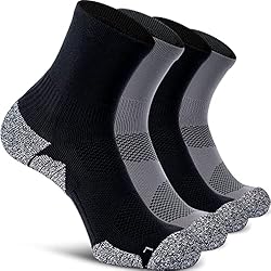 CWVLC Compression Athletic Unisex Quarter Socks