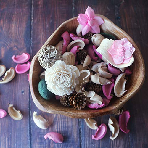image for Qingbei Rina Rina Lily Scented Potpourri Box, Dried Flowers and Plants