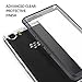 Ringke Fusion Compatible with BlackBerry KEYone Case Crystal Clear PC Back TPU Bumper Drop Protection, Shock Absorption Technology Raised Bezels Protective Cover - Smoke Black