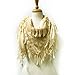 PASKMLNA® Triangle Knitted Lace Scarf