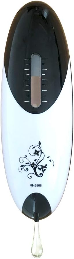 Soap Dispenser BCKAKQA Automatic Soap Dispenser Black Wall Soap Dispenser Handfree IR Infrared Auto Soap Dispenser Pump Wall Mounting Space Saving Hand Sanitizer Dispenser for Bathroom Kitchen