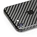 Armorsuit MilitaryShield Black Carbon Fiber Skin Wrap Film + HD Clear Screen Protector for Apple iPhone 7 - Anti-Bubble Film