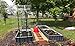 KING BIRD Extra-Thick 2-Ply Reinforced Card Frame Raised Garden Bed 68''x36''x12'' x2 Pack Galvanized Steel Metal Planter Kit Box with 16pcs T-Types Tags & 2 Pair of Gloves Grey