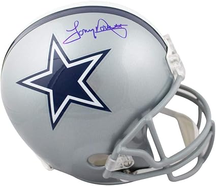 tony dorsett autographed helmet