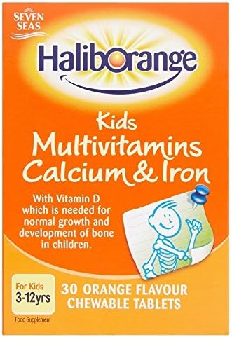 Haliborange Kids Multivits + Ca & Iron Ora 30 Tablet (Pack of 3)