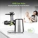 Masticating Juicer, Willsence Slow Juice Extractor, Nutrition Master Clod Press Juicer Machine with Reverse Function, Fruits and Vegetable Pulpfresh System with BPA Free Dishwasher Parts
