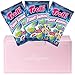 Trolli Planet Gummies Pack of 3 - Sour Filled Fruit Gum in a PINKRISTMAS Gift Box