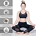 Unique Wellness Buckwheat Meditation Cushion (17”x13”6”), Meditation Pillows for Sitting On Floor, Yoga Cushion for Women and Men, Tote Bag for Travel, Lavender Scented, Machine Washable