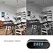 Poetele-R HD 1080P WiFi Hidden Spy Camera Clock Night Vision/Motion Detection/Loop Recording Home Surveillance Cameras No Audio