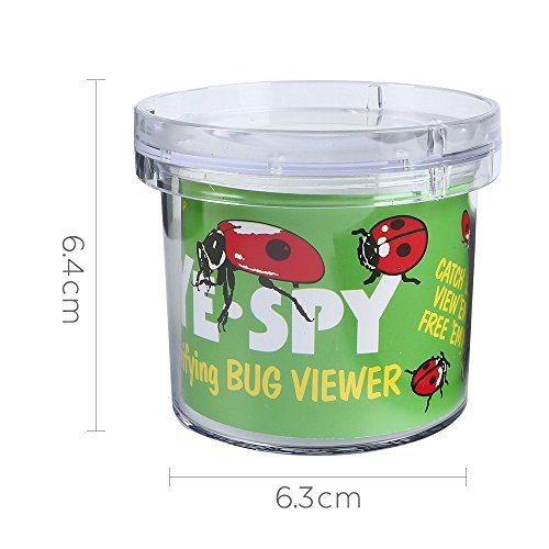 AlleTechPlus Critter Cage Magnifying Bug Reviewer Kid's Toy, Nature Exploration Toys Insect Magnifier Backyard Explorer (12 packs) - Thumbnail 2