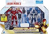 Iron Man 3 Assemblers Exclusive Action Figure 2-Pack Red Snapper Iron Man & G...