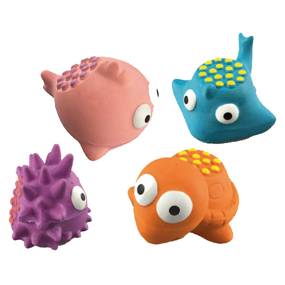 Croci Sea Life Latex Toy, 6 cm
