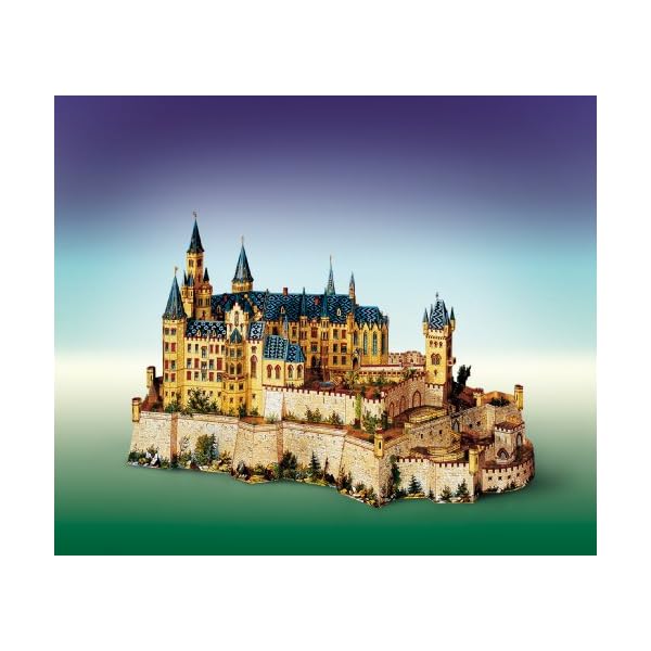Aue-Verlag 66 x 36 x 34 cm Hohenzollern Schloss Deutschland Modellbausatz – Bild 3