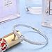 Menton Ezil Women Elegant Jewelry Princess Silver Plated Bangle Bracelets For Women
