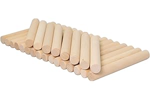 West Music BBSL6 6" Maple Lummi Sticks (12 Pairs) - Durable Classroom Percussion Tool for Kids - Ideal for Rhythm Learning & Group Activities.