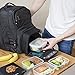 Meal Prep Backpack with Meal Prep Containers - Meal prep Bag Meal Prep Lunch Box - Meal Prep Backpack Lunch box Meal Prep Lunch bag Lunch bag with containers Insulated Lunch bag for men Lunchbox Tote