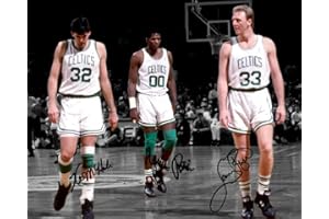 Ikonic Fotohaus Larry Bird Kevin Mchale Robert Parish Signed Photo Autograph Print Wall Art Home Decor