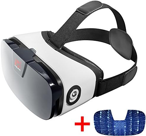 VR Headset - Virtual Reality Goggles by VR WEAR 3D VR Glasses for iPhone 6/7/8/Plus/X &amp; Samsung S6/S7/S8/Note and other Android Smartphones with 4.5-6.3" Screens - Digital
