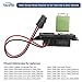 Manual Blower Motor Resistor with Harness for 2003-2006 Chevrolet Avalanche,Silverado,Suburban,Tahoe,GMC Sierra Yukon Cadillac Escalade Replace# 89019088 973-405 15-81086 22807123