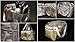 Quick dry nylon Shower caddy mesh net 7 pockets tote organizer glamour bag 2 handles Bigger Size ~10 in x 8 in x 8 in for College dormitory bathroom accessories gym condo beach baby diaper bag - SILVER GREY