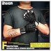Updated 2020 Version Professional Ventilated Weight Lifting Gym Workout Gloves with Wrist Wrap Support for Men & Women, Full Palm Protection, for Weightlifting, Training, Fitness, Hanging, Pull ups