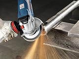 Bosch 1x PRO Metal X571 Flap Disc 115mm Grit 80 Angled Edge For Small Angle view 2