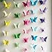 YCT 3D butterfly decorative garland -110 inch long, a set of 2. (Pink)