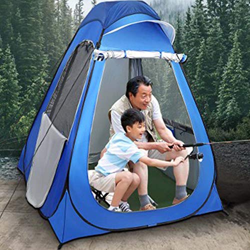 LOY 2-lagiges Anti-Moskito-Angelzelt - Pop Up Regenschutzduschkabine mit Lüftungsfenstern, Sonnenschutz Tipi für Camping… – Bild 7