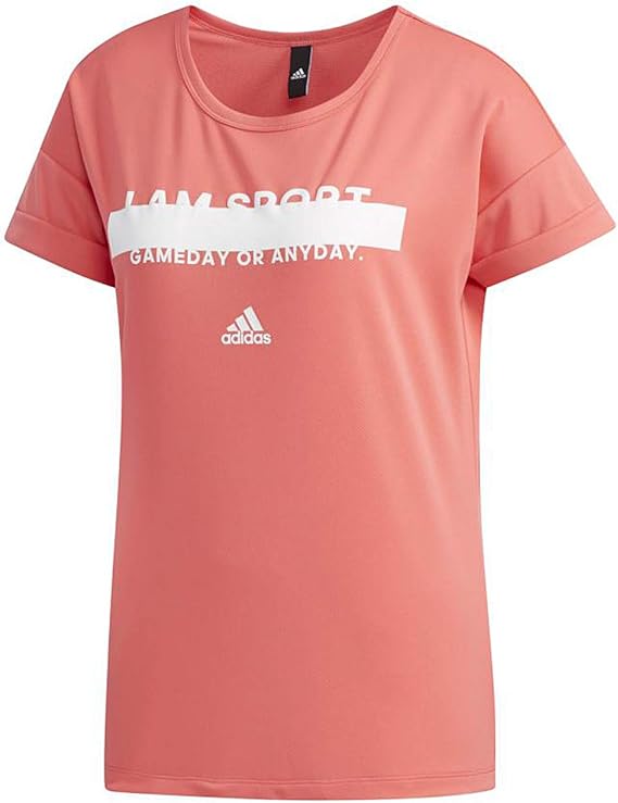 Amazon アディダス トレーニングウェア Mh 半袖 グラフィック Tシャツ レディース Ftk24 スポーツウェア 通販