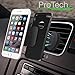 Universal Air Vent Magnetic Car Mount Holder with Fast Swift-Snap Technology for Smartphones and Mini Tablets, Black