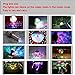 USB Mini Disco Lights, Party Lights Magic Disco Ball Light, Halloween DJ Disco Stage Lights with 9 Adapter for Xmas Parties DJ Stage Atmosphere Christmas Party Interior Car Lights, Pack of 3