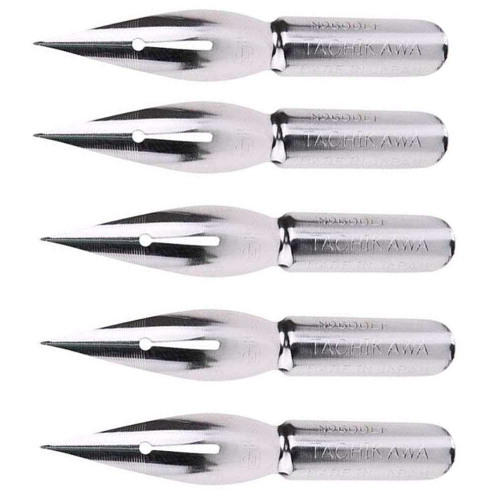 Tachikawa Manga Pen Nib Saji Pen Crome- 5pc