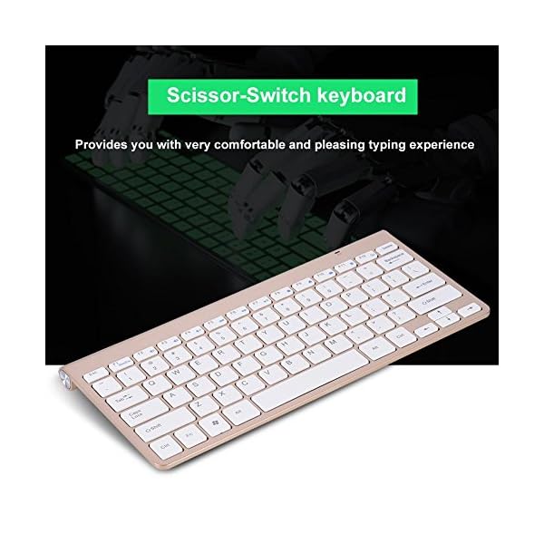 Junluck-Ultra-Slim-Wireless-Keyboard-and-Mouse-Combo-24Ghz-Gaming-Keyboard-and-Mouse-Kit-Compact-Computer-Keyboard-with-USB-Receiver-for-PC-Gamers-Laptop-Desktop-Plug-and-Play-WaterproofGold Junluck Ultra-Slim Wireless Keyboard and Mouse Combo 2.4Ghz Gaming Keyboard and Mouse Kit Compact Computer Keyboard with…
