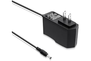 JOVNO 3V 1A Power Supply 3W Power Adapter Cord 100-240V AC to DC 3 Volt 1amp 0.8A 0.5A 450mA Converter Transformer 5.5x2.5mm Tip for LED Lights Tabletop Fountain, Replacement 2AA's in Small Devices