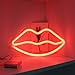 LED Neon Light Signs,Wall Decor Holiday Decor Light for Kids' Room Decorations Birthday Party Light (Lip)