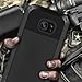 seacosmo Protective Case Compatible with Galaxy S6 Edge, Full Body Military Rugged Heavy Duty Cover Shockproof Dual Layer Bumper Case(Without Screen Protector), Black