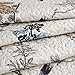 Brandream Bird Bedding King American Country Style Comforter Set King Size 100% Cotton Quilt Set Reversible