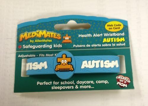 Allermates Child Medical Bracelet (Autism) by Medimates