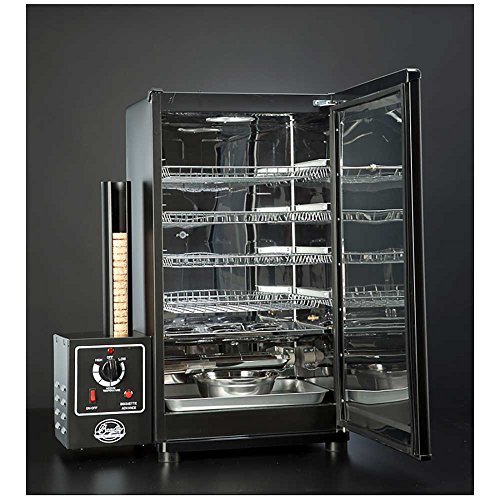 Bradley Technologies Designer Series 4 Rack Original Smoker Stove, Blue Bradley Technologies Designer Series 4 Rack Original Smoker Stove, Blue