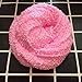 Fheaven Newest 60ml Fluffy Floam Slime Scented Stress Relief No Borax Kids Toy Sludge Toy with Color Little Pieces- DIY Crafts Supplies For Homemade Slime, Kid's Craft (pink)