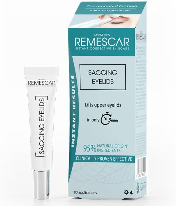 Remescar Sagging Eyelids Cream 8ml – Instant Lift in 3 Min – 180 Uses