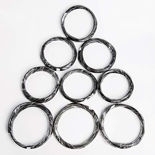 Training Wire Bonsai Aluminum Roll Bonsai Tools 100G/Roll 1.0~5.0mm Diameter (1.0 mm Diameter)