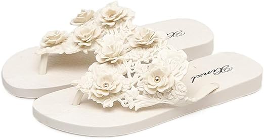 non plastic flip flops