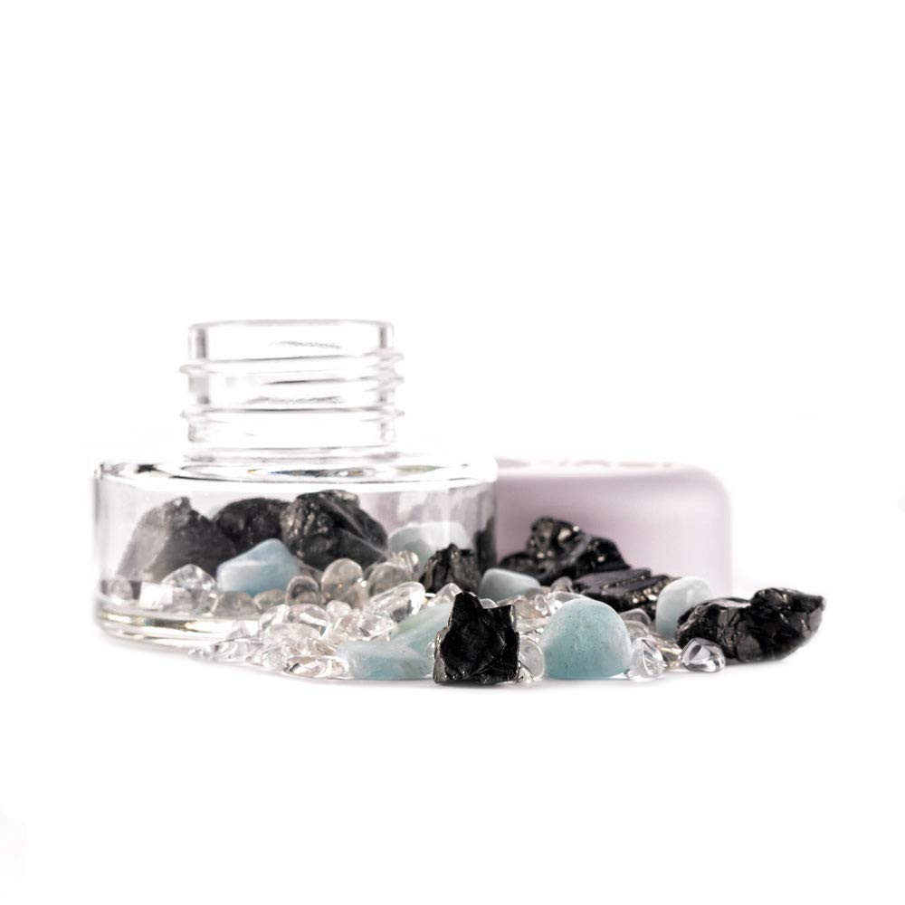 VitaJuwel Crystal Jar VISION | Crystal Water Stone Blend (Shungite, Aquamarine, Clear Quartz) โ image 1