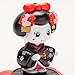 Solar Powered Bobblehead Toy Figure Nohohon, Japanese Kimono Maiko Geisha - Black