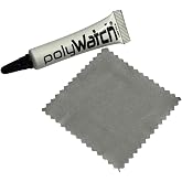 Polywatch Poly Watch Plastic Crystal Glass Polish &amp; Scratch Remover Repair Tool with Blue Cloth, 5 ml Tube