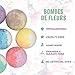 French Bath Bombs Best Gift for Women and Girls 12-100% all Natural - Fresh Fizzy Floral Essential Oils Scents - Rose Lavender Mint Chamomile + Shea Butter + Aloe Best Vegan Spa Day Kit (Dozen)